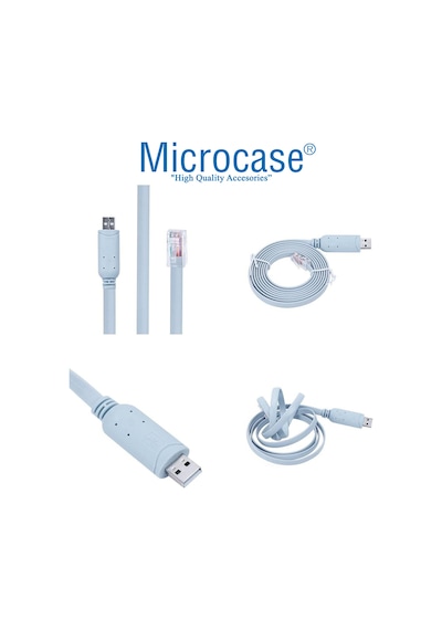 1.8mt Usb 2.0 Usb'den Rj45'e Çeviren Konsol Kablosu Al3948