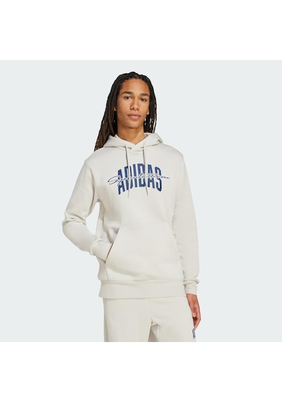 Adidas Collegiate Script Graphic Erkek Sweatshirt C-adıjm6424e50a00 Bej