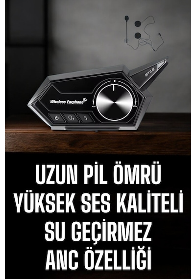 Motorcu Kulaklığı Kask Kulaklığı Anc Özelliği Sesli Görüşme Özelliği