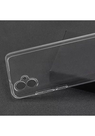 Zore Galaxy Uyumlu A04e Kılıf Msra Süper Silikon Kapak - Renksiz Renksiz
