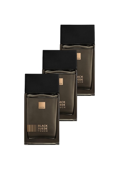 Black Suede Touch Erkek Parfüm Edt 100 Ml. Üçlü Paket Baharat