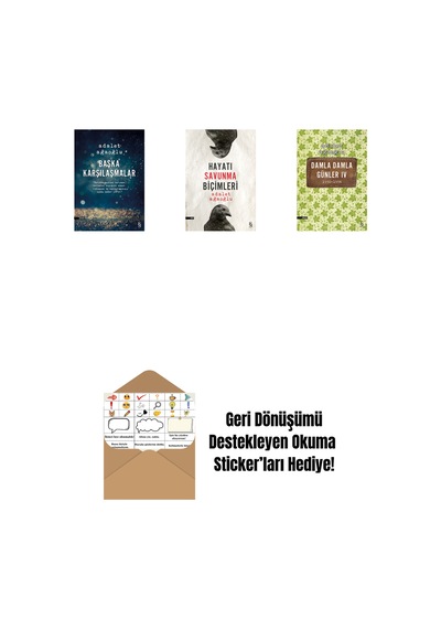 Başka Karşılaşmalar + Hayatı Savunma Biçimleri + Damla Damla Günler 4 + Okuma Sticker'ları