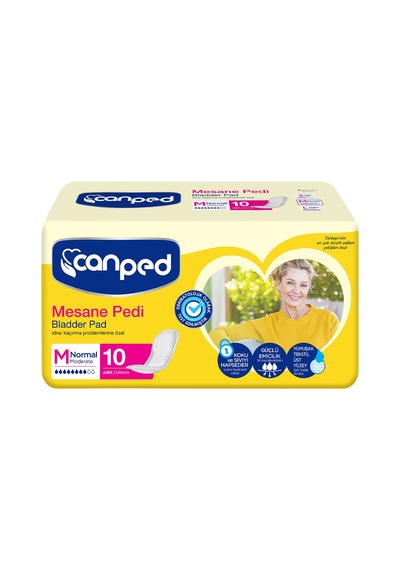 Canped Mesane Pedi Normal 10'lu - 6 Adet Tarı Tek Ebat