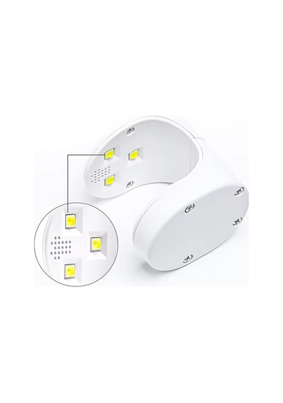 Thentech Tırnak Kurutucu Lamba Uv+led Jel Yapıştırma Şarjlı Taşınabilir Seyahat Tipi Protez Tırnak Kurutucu Diğer