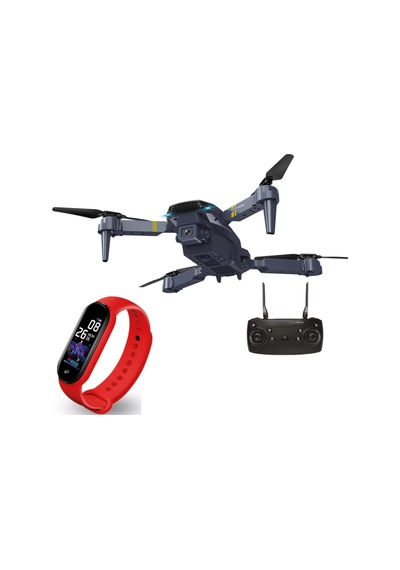 Corby SD03 720P Kameralı Smart Drone + Smart Step PSSW09 Akıllı Bileklik