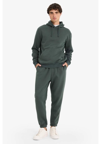 Defacto Regular Fit Beli Bağcıklı Jogger Eşofman Altı E6326ax25augn1155 Yeşil Defacto Regular Fit Beli Bağcıklı Jogger Eşofman Altı E6326ax25augn1155 Yeşil