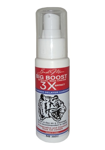 Best Man Bigboost Erkeklere Özel Krem 3 X Effect