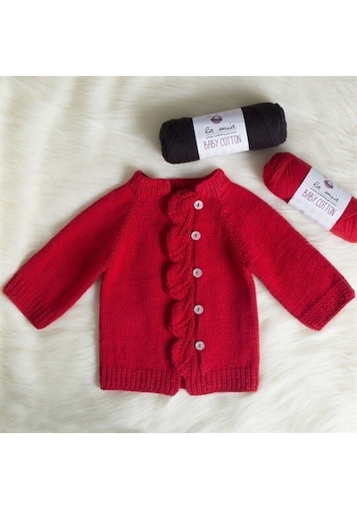 La Mia Baby Cotton Nar Çiçeği El Örgü İpi - L004 - 33644