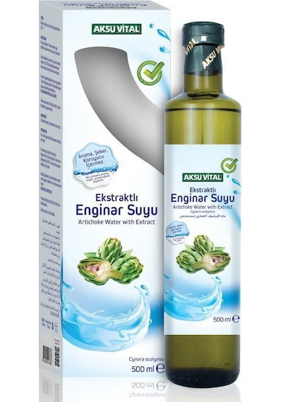 Aksu Vital Ekstraktlı Enginar Suyu Cam 500 ML