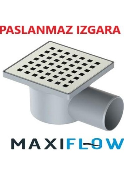 Maxiflow 10x10 Q32 Yandan Çıkışlı Yer Süzgeci