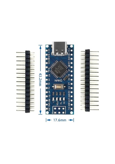 Arduino Nano 3.0 Type C Atmega328 Ch340 Açık Kaynak Kod Yazılım Geliştirme