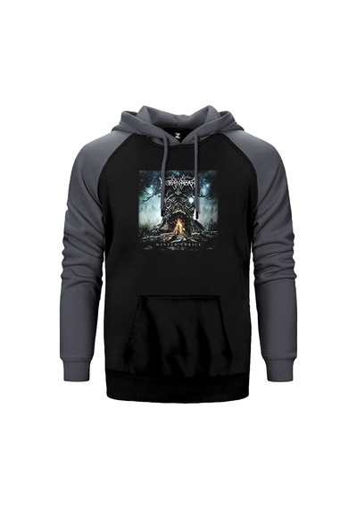 Borknagar Winter Thrice Kırmızı Renk Reglan Kol Sweatshirt / Hoodie