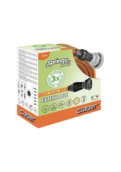 Uzatılabilir Hortum Seti, 1/2-5.15 Mt Uzar Başlangış, Askılı Ve Duşlu Sulama Başlıklı, Polipropilen Pp Malze