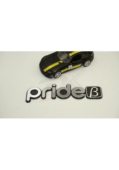 Kia Pride B Logo Bagaj 3M 3D Krom Abs Logo Amblem