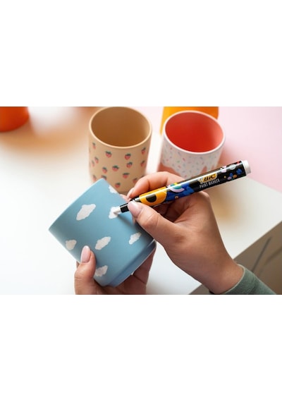 Bic Intensity Paint Marker 8'li Vivid Çok Renkli