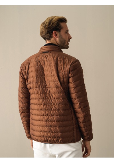 Xint Camel Regular Fit Dik Yaka Şişme Mont 190527