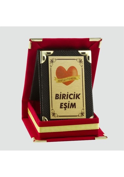 Biricik - 15 - Eşim - Csmo-tex - Plaketi Kırmızı