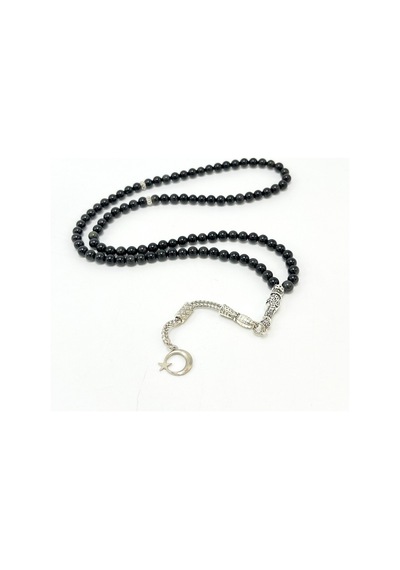 Yıldız Doğal Taş Obsidyen 6mm 99luk Doğal Taş Tesbih