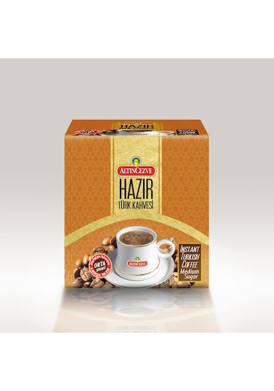 Altıncezve Hazır Türk Kahvesi Orta Şekerli 20 x 9 G