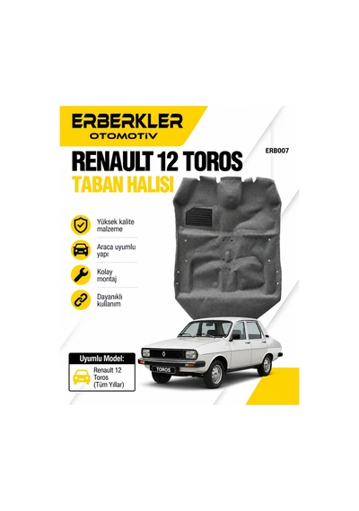 Renault 12 Toros Taban Halısı . - Erb1668
