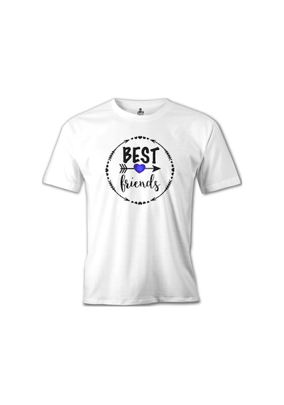 Best Friends - F2 Beyaz Erkek Tshirt