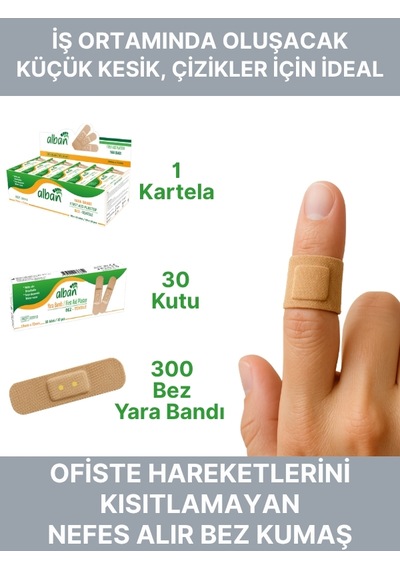 Standart Ofis Yara Bakım & Pansuman Seti 10 Kişiye Kadar, 446 Parça, Kesik & Sıyrık, Ayakkabı Vurması, Burkulma & İncinme İçin