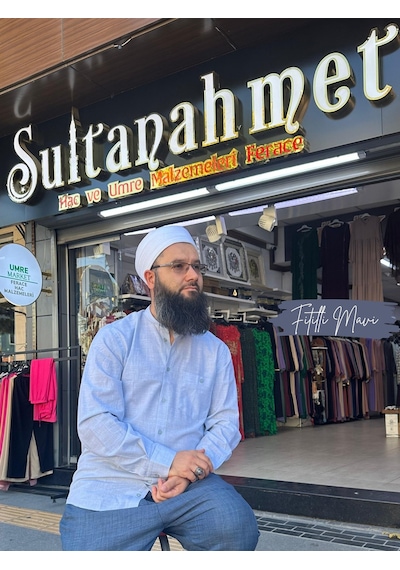 Tam Düğme Keten Erkek Gömlek