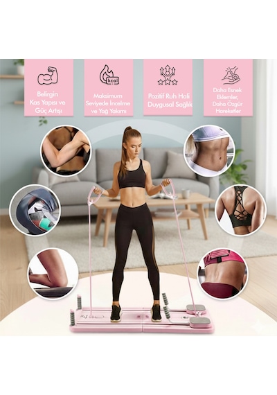 Çok Fonksiyonlu Egzersiz Aleti Pilates Reformer, Ev Tipi Pilates