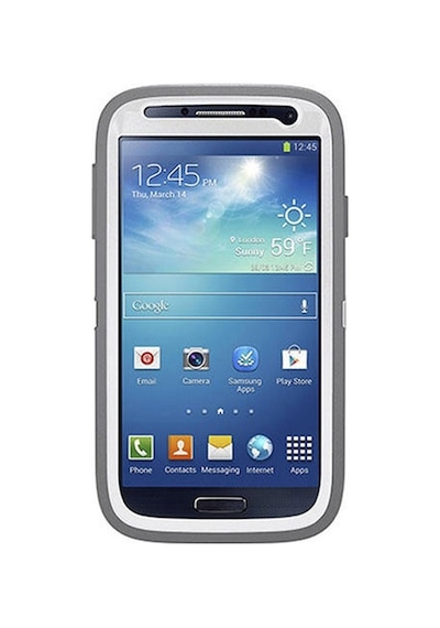 Otterbox Galaxy S4 İle Uyumlu Defender Kılıf Beyaz-gri