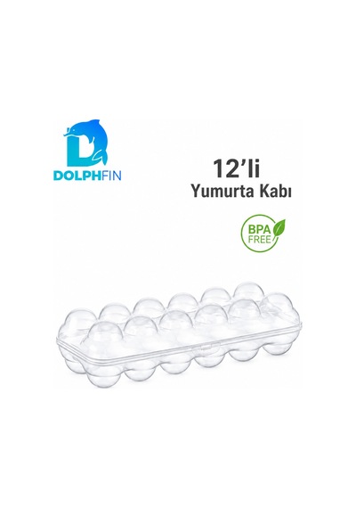 12 Li Yumurta Kabı 28x11x7 Cm Kapaklı Şeffaf Buzdolabı Yumurta Saklama Kutusu Bpa İçermez