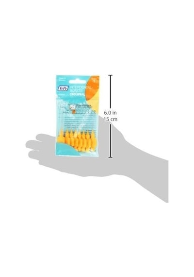 0.45 Mm - Turuncu Diş Arayüz Fırçası 1x 8 Adet