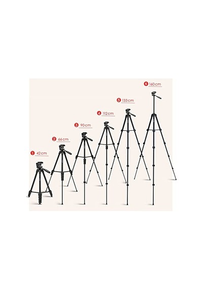 Ayrex Kbl16t 160cm Su Terazili Profesyonel Alüminyum Lazer Tripod