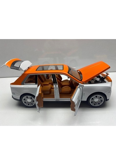Metal Model Oyuncak Araba 1.24 Koleksiyon Araba Kapılar Açılır Sesli Işıklı Kırmızı