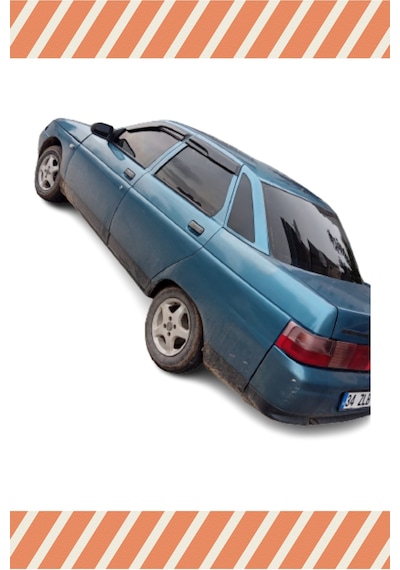 Lada Vega Sedan Tüm Modellerine Özel 4'lü Mügen Tip Cam Rüzgarlığı