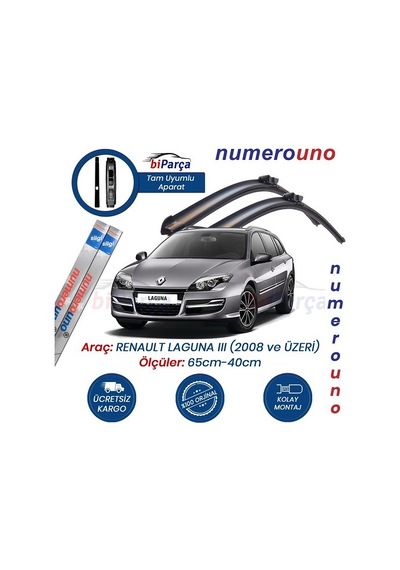 Renault Laguna 3 Muz Silecek Takımı 2008 ve Üzeri