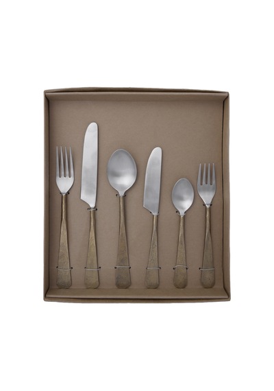 Yargıcı 6'lı Çatal Bıçak Seti 26x30x4 Cm 26knhs1052n St