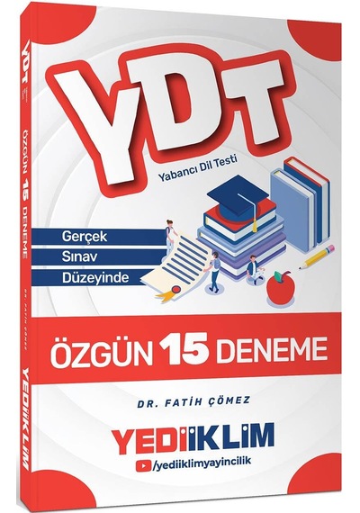 Yediiklim Yayınları Ydt 15 Özgün Deneme
