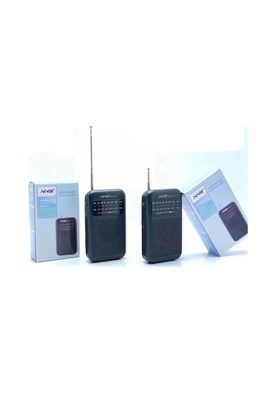 NNS NS-8138 Fm Am SW 3 Bandlı El Tipi Taşınabilir Cep Radyosu