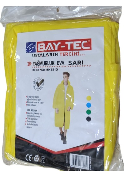 Bay Tec Çok Kullanım Kalın Mikron Yağmurluk Eva Mk5110