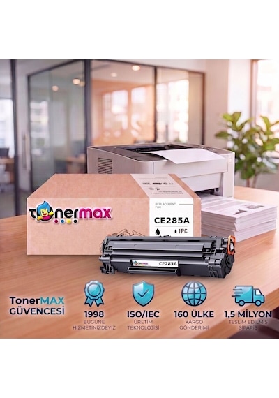 Hp Laserjet Pro M1132 Mfp Muadil Toner Çipli Ce285a 10'lu