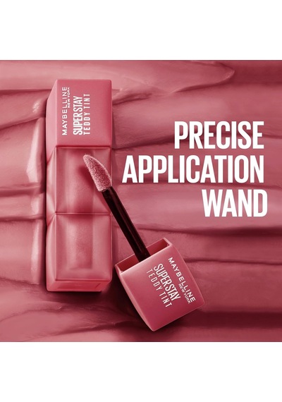New York Super Stay Teddy Tint Uzun Süre Kalıcı Likit Mat Tint 35 July Forever Dudak Kalemi, Teddy Yumuşak Mat Bir Yüzey İle 12 Saate Kadar Dayanır Belirtilmemiş