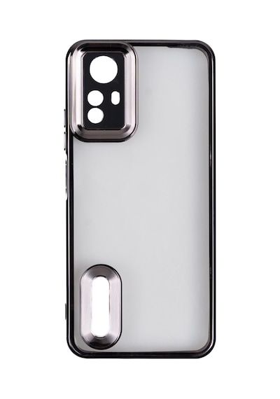 Xiaomi Redmi Note 12s Kılıf Kamera Lens Korumalı Logo Gösteren İnce Hafif Pazarplus Rose Gold