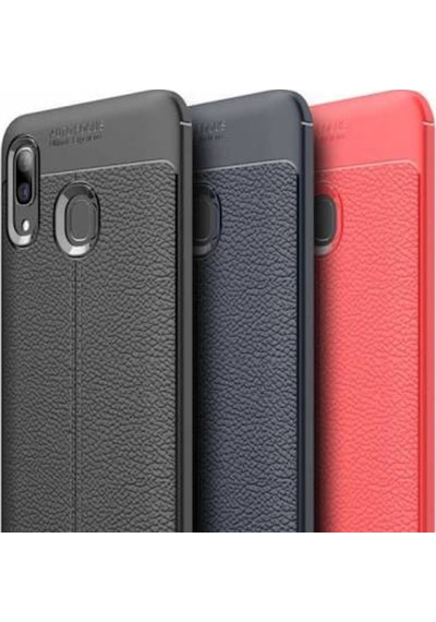 Huawei Honor 8C Deri Görünümlü Lux Niss Silikon Kilif 457525090