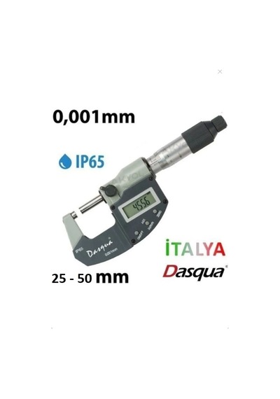 25-50 MM DİJİTAL MİKROMETRE DASQUA