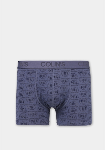 Colin's Colins Standart Fit Baskılı Erkek Lacivert Boxer Cl1081522 Q1.v2 Nav