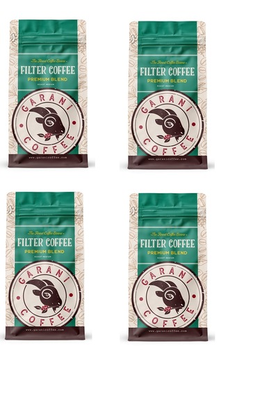 Garani Coffee Premium Blend Filtre Çekirdek Kahve 4 X 250gr