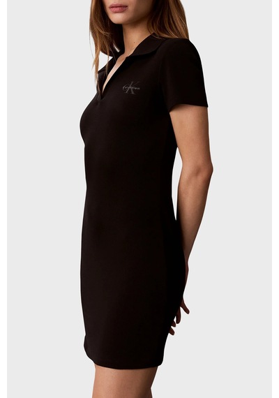 Calvin Klein Logolu Pamuklu Polo Yaka Mini Elbise Lv047g237gub1 Bayan Elbise Lv047g237g Ub1 Siyah Calvin Klein Logolu Pamuklu Polo Yaka Mini Elbise Lv047g237gub1 Bayan Elbise Lv047g237g Ub1 Siyah