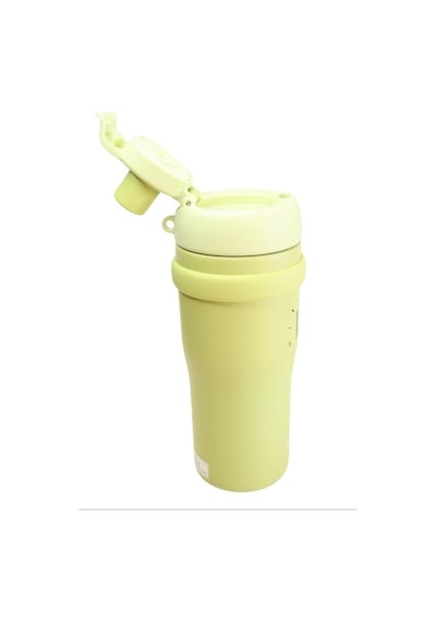 Shotay St-8918 Çift Kullanım Pipetli/rahat İçim Yeşil 720ml Çelik Termos Diğer