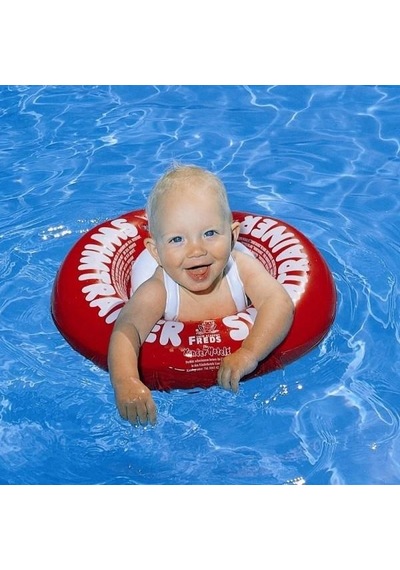 Mycey Swimtrainer Yüzme Simidi (3-4 Yaş) Red Kırmızı