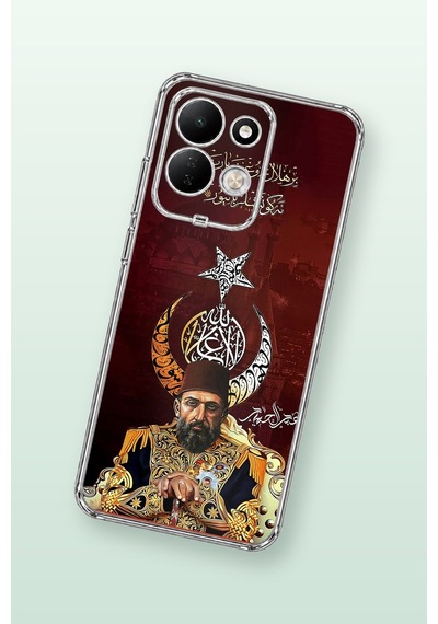 Redmi 17 4g/5g Uyumlu Abdülhamid Han Baskılı Silikon Kılıf
